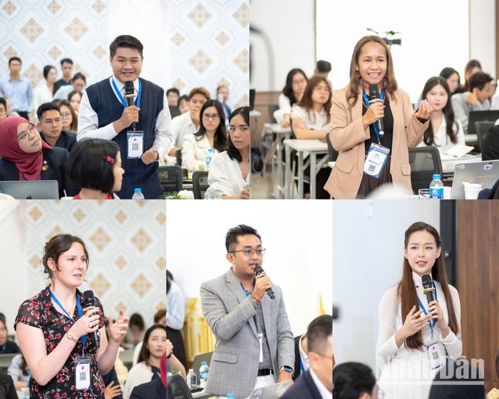 Việc tăng cường đối thoại, kết nối giữa các thế hệ và khuyến khích sự tham gia thực chất của thanh niên sẽ giúp ASEAN vượt qua những thách thức mới. (Ảnh: MINH DUY)