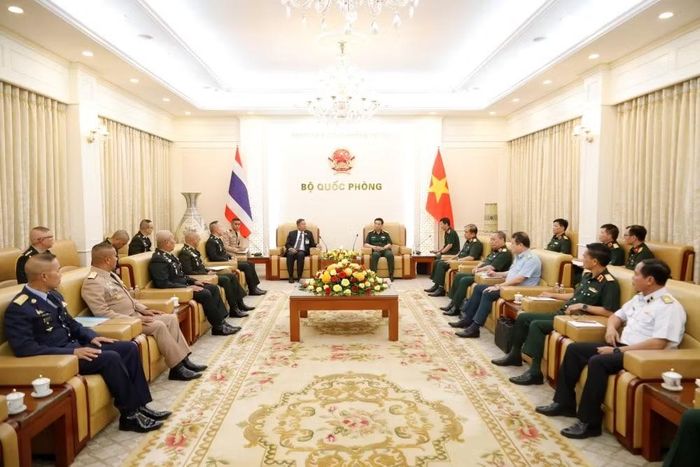 Quang cảnh cuộc hội kiến.