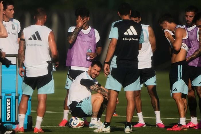 Siêu sao Lionel Messi đang đứng trước kỳ World Cup thứ 6 trong sự nghiệp. Ảnh: AP