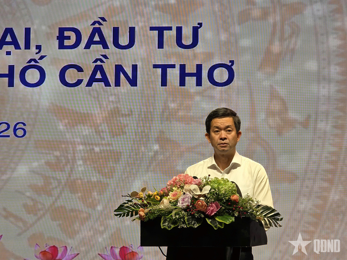 Đồng chí Lê Quang Tùng, Ủy viên Trung ương Đảng, Bí thư Thành ủy, Trưởng đoàn đại biểu Quốc hội TP Cần Thơ cam kết sẽ tiếp tục đồng hành cùng doanh nghiệp, không ngừng cải thiện môi trường đầu tư kinh doanh.