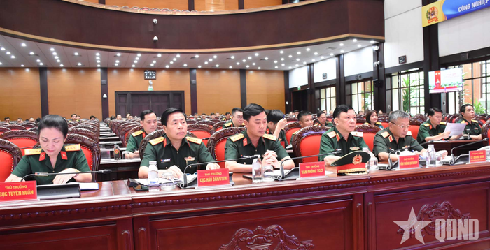Các đại biểu dự buổi tổng duyệt.