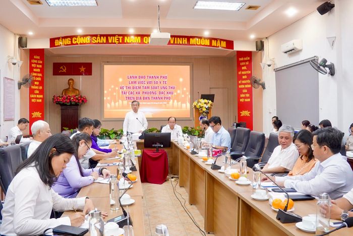 Toàn cảnh buổi làm việc