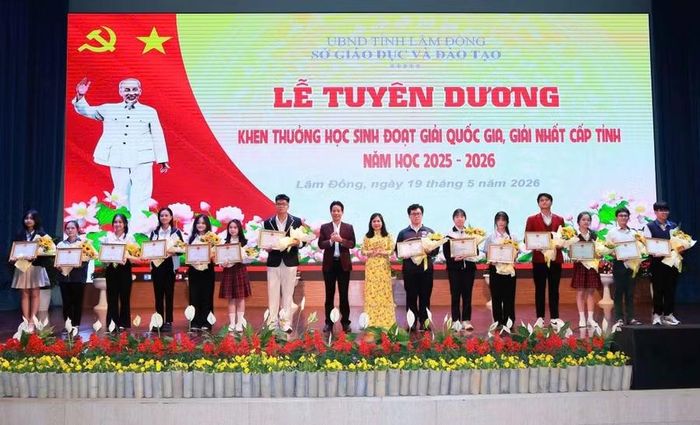 Nhiều học sinh nhà trường đạt thành tích cao tại kỳ thi học sinh giỏi cấp tỉnh. (Ảnh: NT)