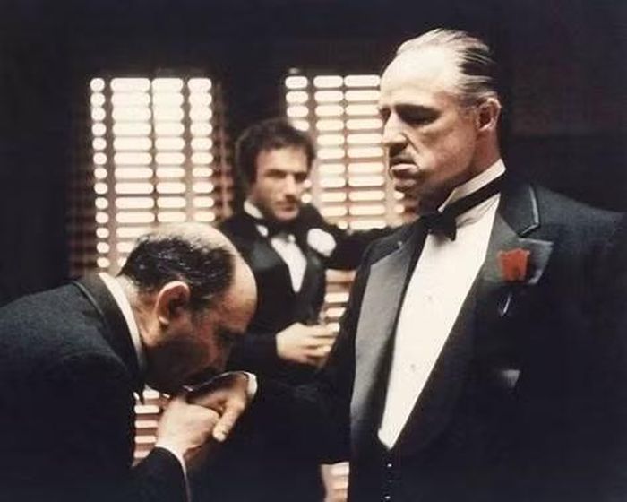 Hình ảnh quyền lực nhất của nhân vật do Marlon Brando thủ vai.