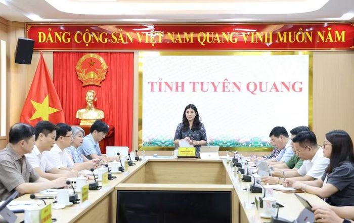 Bà Vương Ngọc Hà, Phó Chủ tịch UBND tỉnh Tuyên Quang, Trưởng Ban Chỉ đạo cấp tỉnh Kỳ thi tốt nghiệp THPT 2026.