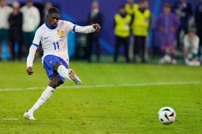 Ousmane Dembélé của đội tuyển Pháp.