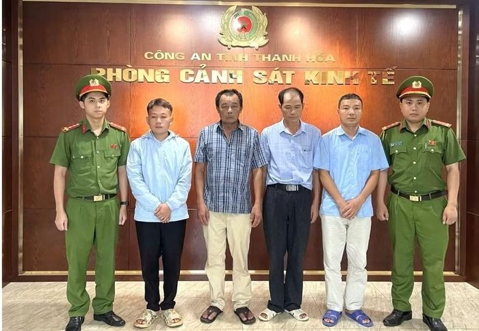 4 bị can liên quan việc mua bán, giết mổ, tiêu thụ lợn nhiễm bệnh.