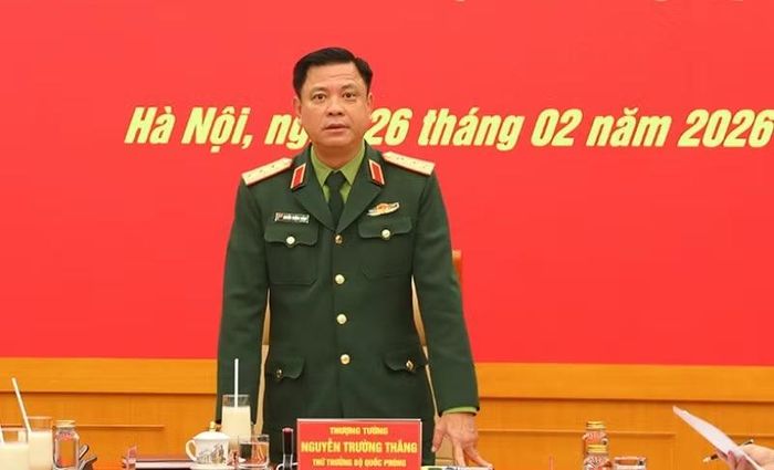 Thượng tướng Nguyễn Trường Thắng, Thứ trưởng Bộ Quốc phòng. (Ảnh: Ái Vân)
