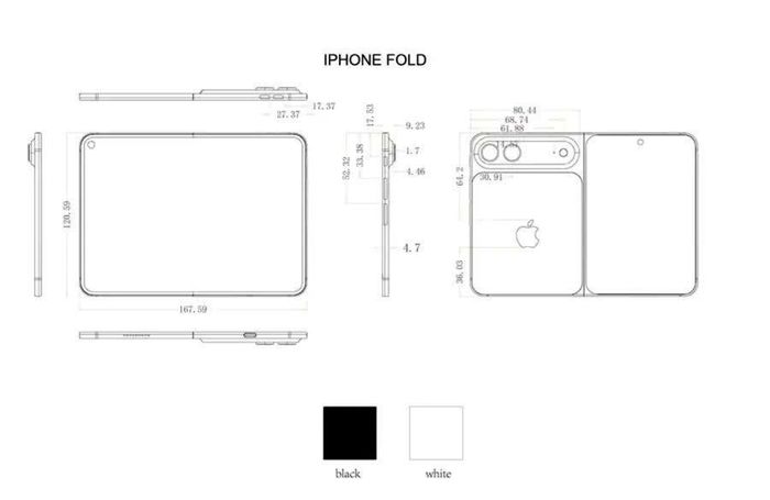 Kích thước iPhone Ultra bị rò rỉ. Ảnh: Naver