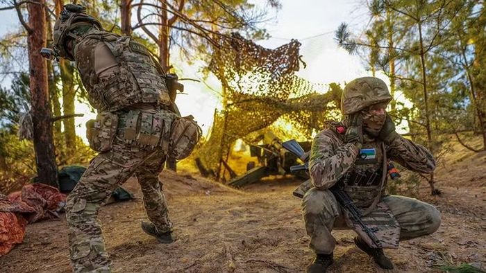 Binh sỹ Nga ở tiền tuyến tại Ukraine. (Ảnh: TASS)