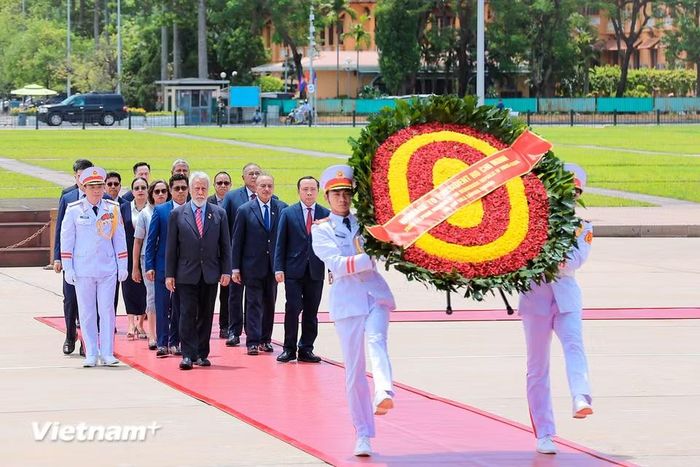 Ông Kay Rala Xanana Gusmão từng là Tổng thống Timor-Leste từ năm 2002 đến 2007. Vào tháng 9/2013, ông đã đến thăm Việt Nam trên cương vị Thủ tướng Timor Leste. (Ảnh: Hoài Nam/Vietnam+)