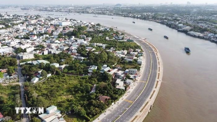 Một góc thành phố Đồng Nai. (Ảnh: Sỹ Tuyên/TTXVN)