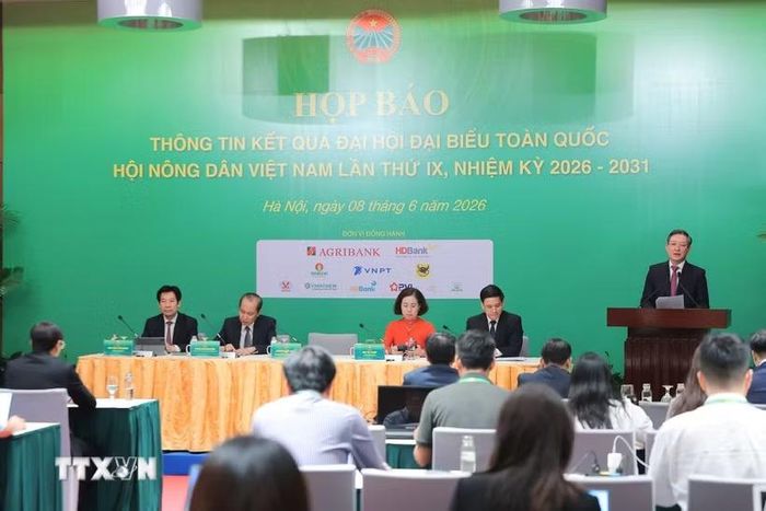 Quang cảnh họp báo. (Ảnh: Lê Đông/TTXVN)
