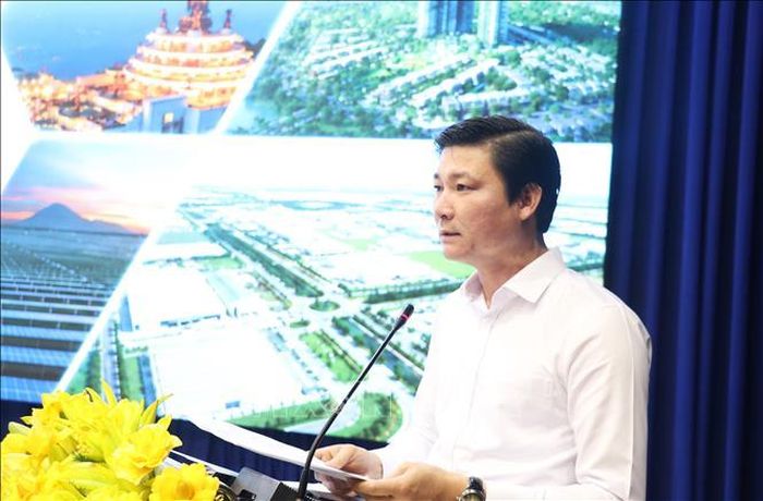 Giám đốc Sở Tài chính Tây Ninh Trương Văn Liếp báo cáo kết quả đánh giá PCI và BPI năm 2025 của tỉnh.