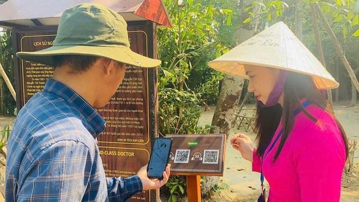 Khu di tích Kim Liên đẩy mạnh số hóa để đưa di sản đến gần hơn với du khách. Ảnh KDTKL.