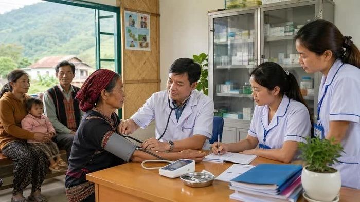 Trong năm 2026, Gia Lai dự kiến luân phiên 38 bác sĩ về hỗ trợ 30 xã, phường có nhu cầu ưu tiên. Ảnh minh họa.