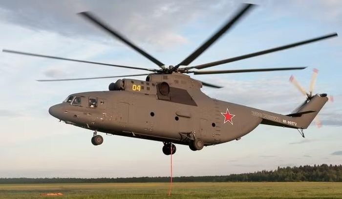Trực thăng vận tải hạng nặng Mi-26. Ảnh: MW.