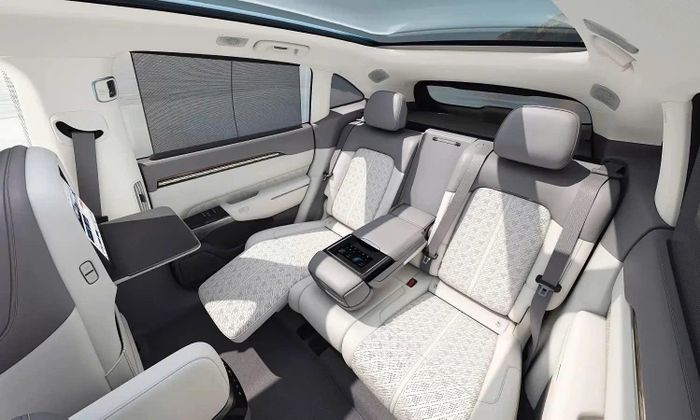Nội thất của BYD Zeekr 7X.
