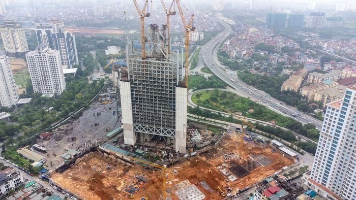UDIC cho biết, dự án IA25 có tổng vốn đầu tư khoảng 3.510 tỷ đồng, trong đó vốn chủ sở hữu là 737 tỷ đồng, vốn vay/huy động khoảng 2.773 tỷ đồng. Tính đến tháng 5/2026, tổng giá trị thực hiện dự án là 160 tỷ đồng.