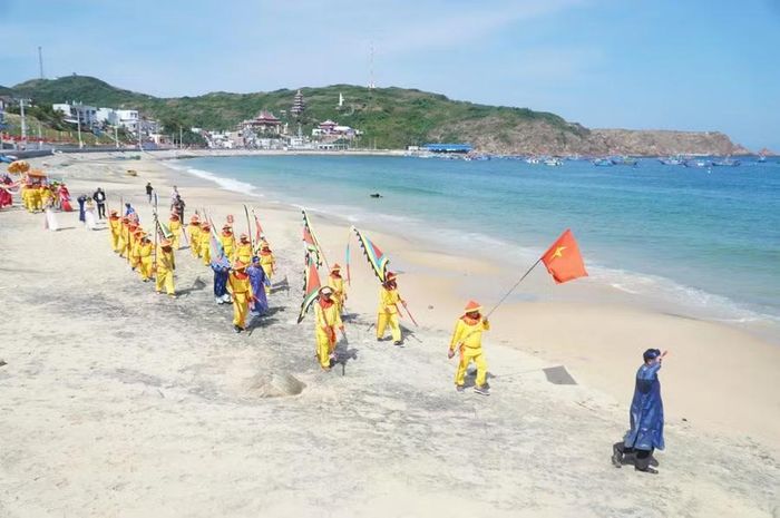 Lễ hội cầu ngư vạn đầm Xương Lý (làng chài Nhơn Lý, Gia Lai) đã xuất hiện hơn 200 năm trước. Ảnh minh họa