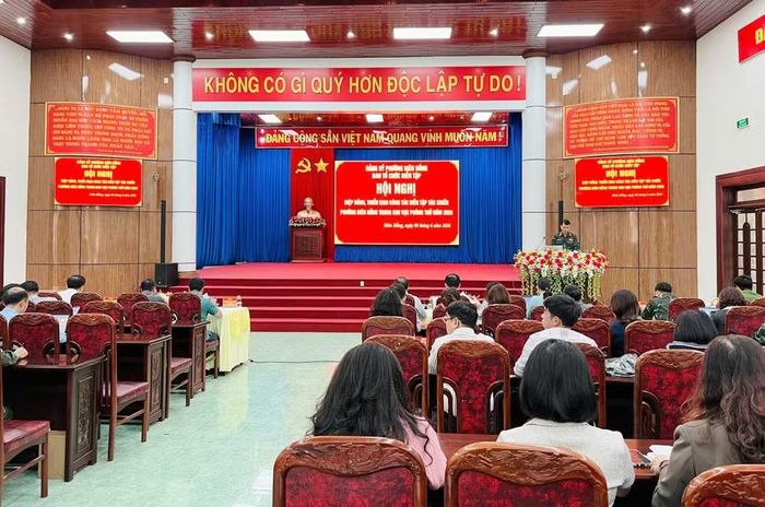 Quang cảnh hội nghị.