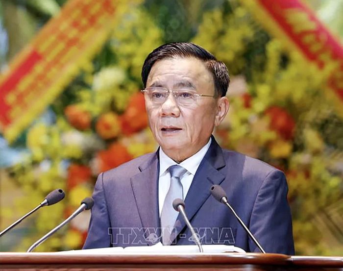 Đồng chí Trần Cẩm Tú phát biểu chỉ đạo đại hội. Ảnh: TTXVN