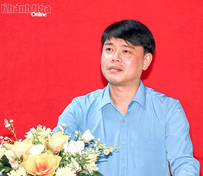 Ông Bùi Hoài Nam phát biểu tại hội nghị.