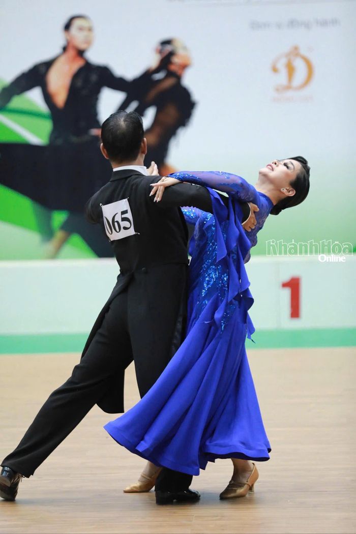 Đôi vận động viên Thanh Duy - Xuân Hòa.