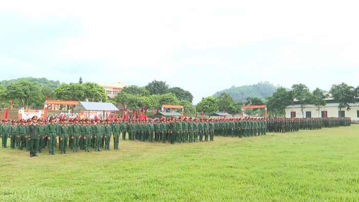 Quang cảnh buổi lễ.