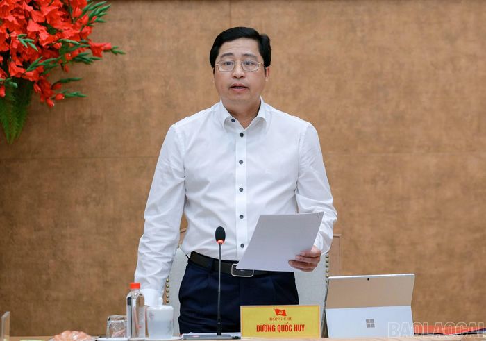Bí thư Tỉnh ủy Dương Quốc Huy kết luận hội nghị.