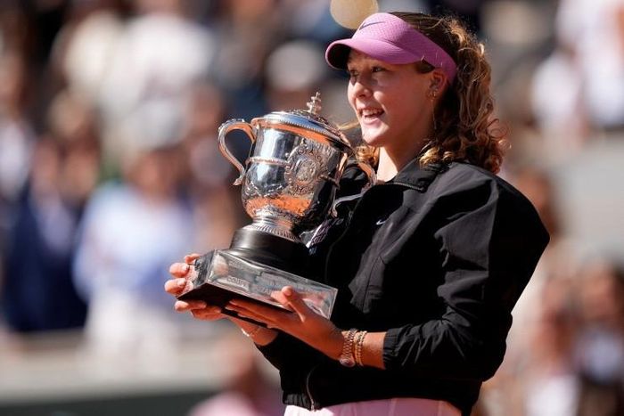 Công chúa mới của quần vợt Nga tiếp nối Sharapova. Ảnh: FFT