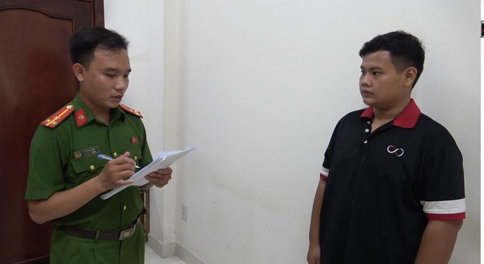 Đối tượng Huỳnh Quốc Lợi.