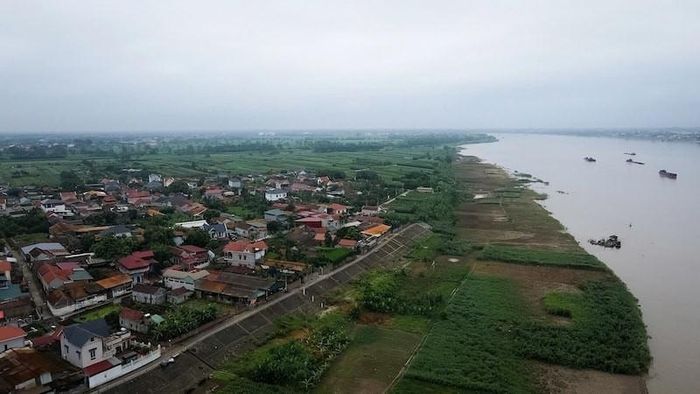 Xã đảo có hệ thống cây xanh dày đặc, môi trường trong lành. Ảnh: Tuấn Anh