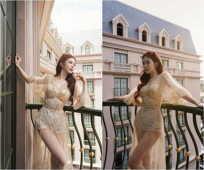 Liz Kim Cương khoe hình ảnh mới duyên dáng.