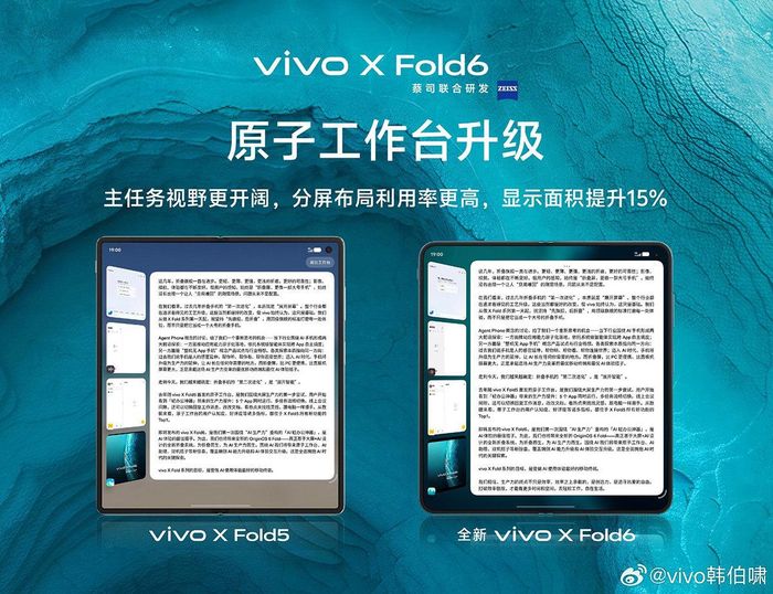 Mẫu điện thoại gập mới của vivo sẽ cho trải nghiệm làm việc tuyệt vời
