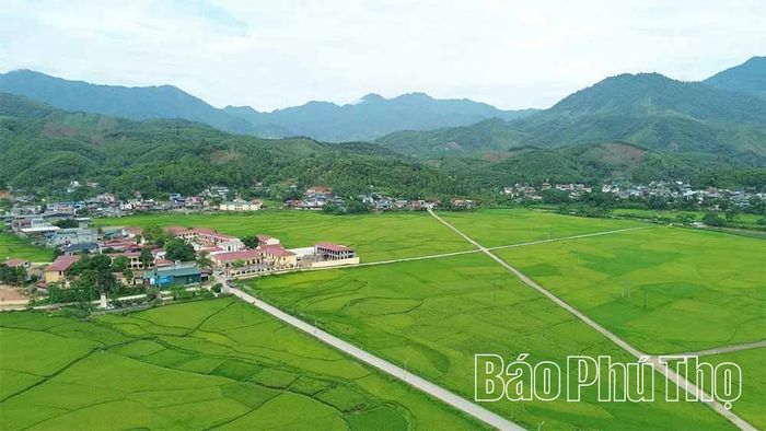 Khu vực trung tâm xã Xuân Đài.