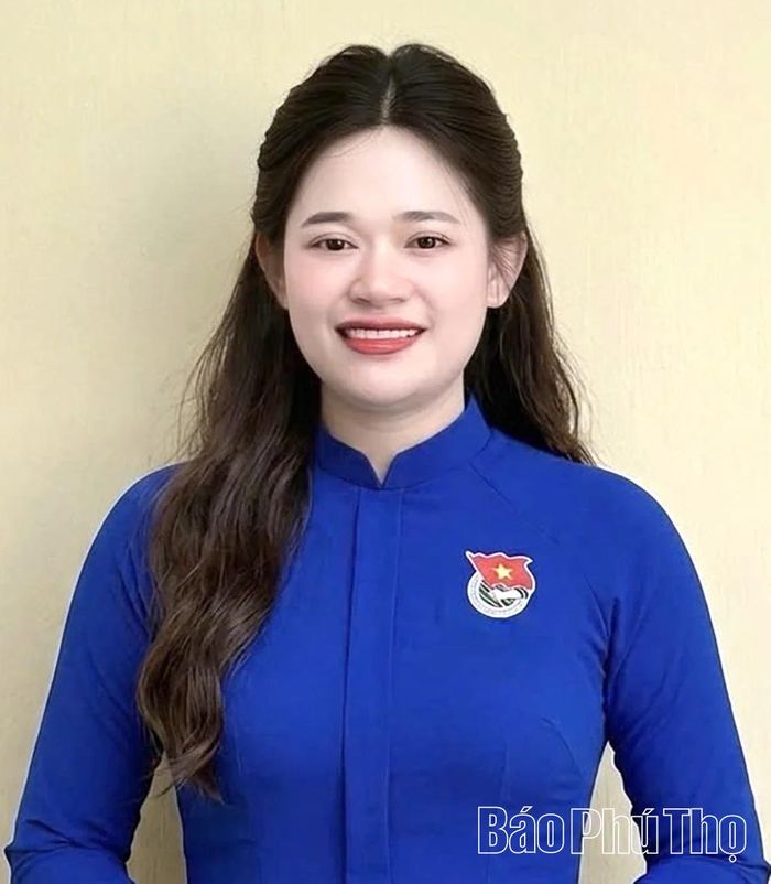 Đồng chí Lê Ánh Hồng - Bí thư Đoàn Thanh niên xã Thung Nai