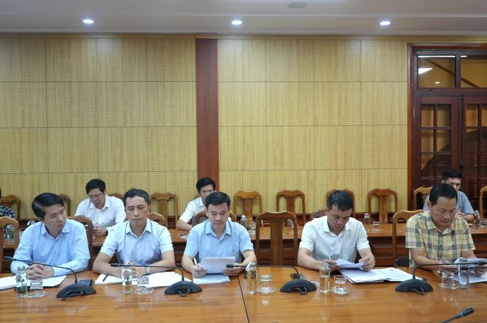 Các đại biểu tham dự buổi làm việc - Ảnh: T.Đ