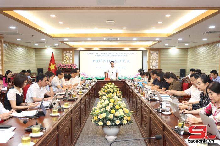 Phiên họp thứ 4, Thường trực HĐND tỉnh.
