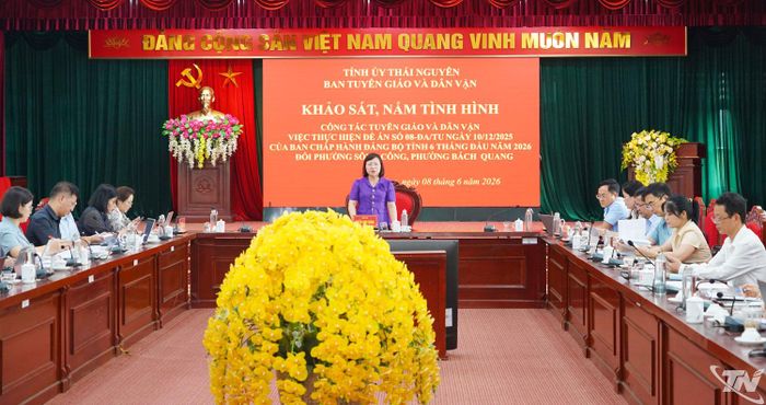 Các đại biểu dự Hội nghị khảo sát.