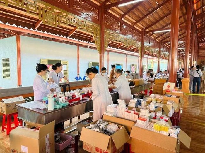 Thuốc được chuẩn bị cho bệnh nhân