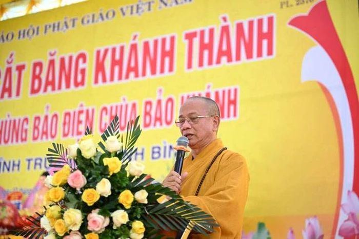Hòa thượng Thích Quảng Hà ban đạo từ