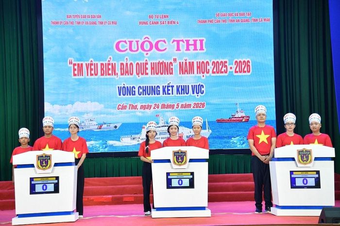 Bộ Tư lệnh Vùng Cảnh sát biển 4 ứng dụng phần mềm phục vụ vòng Chung kết khu vực Cuộc thi tại thành phố Cần Thơ. Ảnh: CSB4