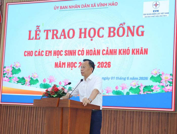 Giám đốc Nhà máy Vũ Thanh Hải nhấn mạnh trách nhiệm xã hội của đơn vị và cam kết bảo vệ môi trường