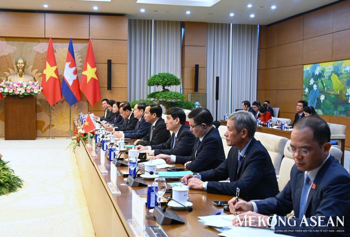 Các đại biểu tham dự cuộc hội kiến. Ảnh: Đỗ Thảo - Mekong ASEAN