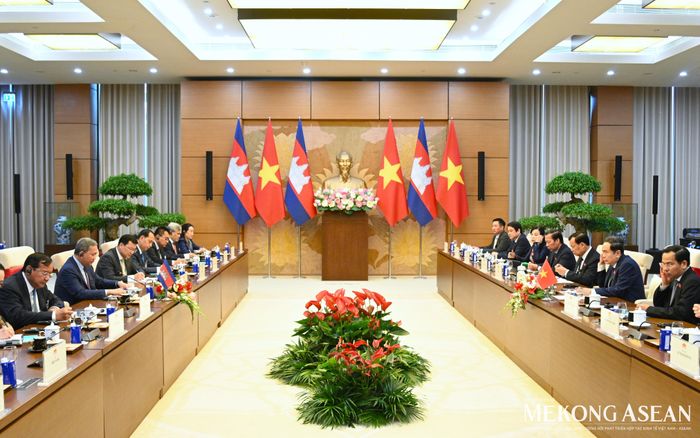 Quang cảnh cuộc hội kiến. Ảnh: Đỗ Thảo - Mekong ASEAN