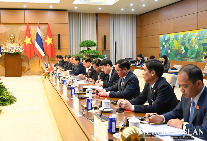 Các đại biểu tham dự cuộc hội kiến. Ảnh: Đỗ Thảo - Mekong ASEAN