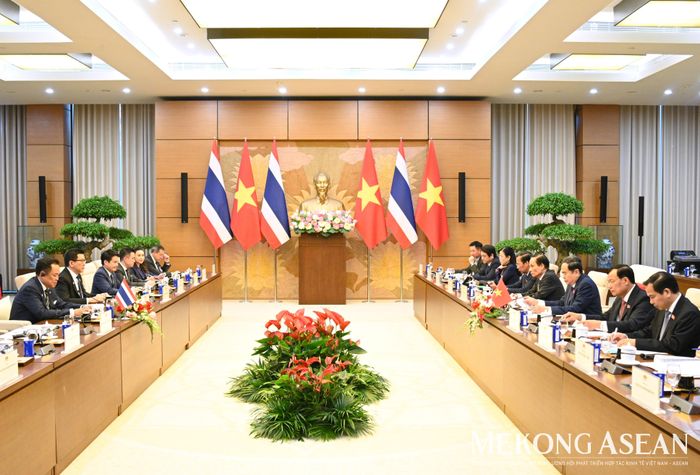 Quang cảnh cuộc hội kiến. Ảnh: Đỗ Thảo - Mekong ASEAN