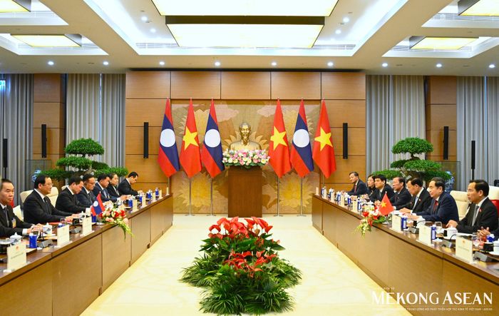 Quang cảnh cuộc hội kiến. Ảnh: Đỗ Thảo - Mekong ASEAN
