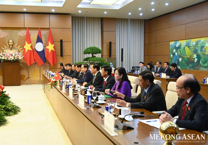 Các đại biểu tham dự cuộc hội kiến. Ảnh: Đỗ Thảo - Mekong ASEAN